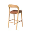 65cm Natural Bar Stool - Naxos Tan