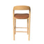 65cm Natural Bar Stool - Naxos Tan