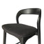 65cm Bar Stool - Full Black