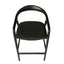65cm Bar Stool - Full Black