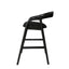 65cm Bar Stool - Full Black