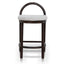 66cm Brown Bar Stool - Clay Grey