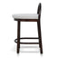 66cm Brown Bar Stool - Clay Grey