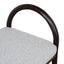 66cm Brown Bar Stool - Clay Grey
