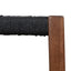 65cm Rattan Bar Stool - Walnut