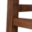 65cm Rattan Bar Stool - Walnut