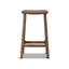 67cm Walnut Bar Stool - Mocha Brown