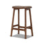 67cm Walnut Bar Stool - Mocha Brown