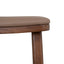 67cm Walnut Bar Stool - Mocha Brown