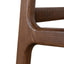 67cm Walnut Bar Stool - Mocha Brown