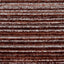 Walnut Barstool - Burgundy Stripe