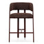 Red Barstool - Moss Brown (Set of 2)
