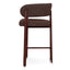 Red Barstool - Moss Brown (Set of 2)