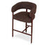 Red Barstool - Moss Brown (Set of 2)