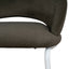 White Bar Stool - Dark Moss Green (Set of 2)