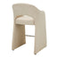 65cm Fabric Bar Stool - Cobble Beige (Set of 2)