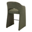 65cm Fabric Bar Stool - Twill Green (Set of 2)
