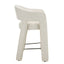 66cm Fabric Bar Stool - Verona Ivory (Set of 2)