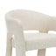 66cm Fabric Bar Stool - Verona Ivory (Set of 2)