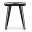 45cm Barstool - Black (Set of 2)