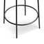 65cm Bar stool - Black - Last one