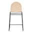 65cm Rattan Barstool - Natural Seat (Set of 2)