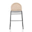 65cm Rattan Barstool - Natural Seat (Set of 2)