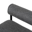 65cm Fabric Bar Stool - Spec Smoke Grey (Set of 2)