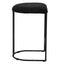 65cm Bar Stool - Black Boucle (Set of 2)