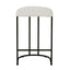 65cm Bar Stool - Cottage White Boucle (Set of 2)