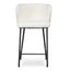 65cm Fabric Bar Stool - Cloud Fur (Set of 2)