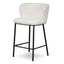65cm Fabric Bar Stool - Cloud Fur (Set of 2)