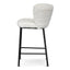 65cm Fabric Bar Stool - Cloud Fur (Set of 2)