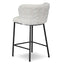 65cm Fabric Bar Stool - Cloud Fur (Set of 2)