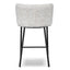 65cm Fabric Bar Stool - Cloud Fur (Set of 2)
