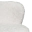 65cm Fabric Bar Stool - Cloud Fur (Set of 2)