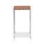 White Frame Bar stool - Tan (Set of 2)