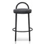 65cm Fabric Bar Stool - Charcoal Grey (Set of 2)