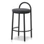 65cm Fabric Bar Stool - Charcoal Grey (Set of 2)