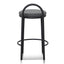 65cm Fabric Bar Stool - Charcoal Grey (Set of 2)