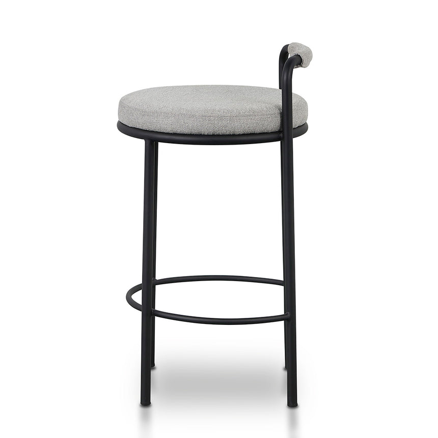 65cm Bar Stool - Coastal Light Grey (Set of 2)