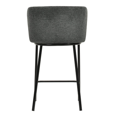 65cm Bar Stool - Charcoal Grey (Set of 2)