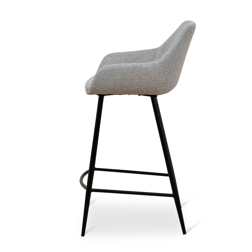 68cm Fabric Bar Stool - Spec Grey - (Set of 2)