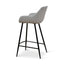 68cm Fabric Bar Stool - Spec Grey - (Set of 2)