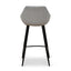 68cm Fabric Bar Stool - Spec Grey - (Set of 2)