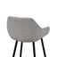 68cm Fabric Bar Stool - Spec Grey - (Set of 2)