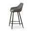 68cm Fabric Bar Stool - Spec Charcoal - (Set of 2)