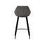 68cm Fabric Bar Stool - Spec Charcoal - (Set of 2)