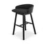 65cm Bar Stool - Full Black