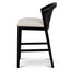 Black Elm Barstool - Dawn Beige